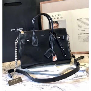2018 New Saint Laurent Tote Bag 591715 Black 27*19.5*14