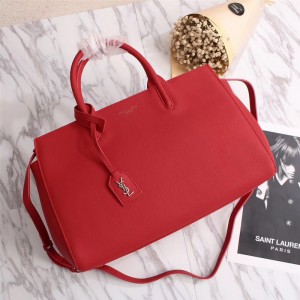 2018 New Saint Laurent Tote Bag 8809 Red  36*24*16