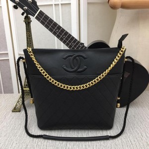 Chanel Large Hobo Handbag CH010-Black