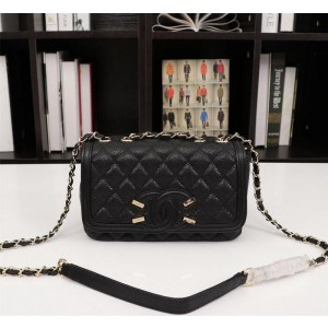 Chanel Flap Bags CH077-Black
