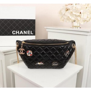 Chanel Crossbody Belt Bags CH090-Black