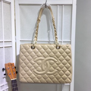 Chanel Tote Bags CH028-Apricot