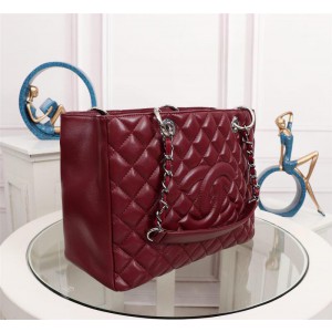 Chanel Totes CH099-Wine-Red