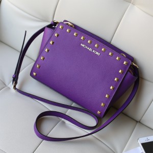 Michael Kors Trumpet Crossbody Bag Violet Small (MK014)