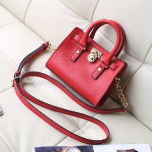 Michael Kors Lock Head Bag Mini Satchel Red (MK041)