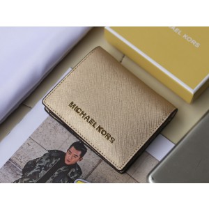 Michael Kors Short Wallet Champagne Gold (MK240)
