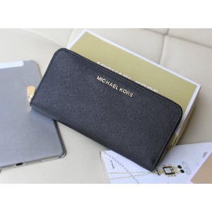 Michael Kors Zipper Wallet Black (MK072)