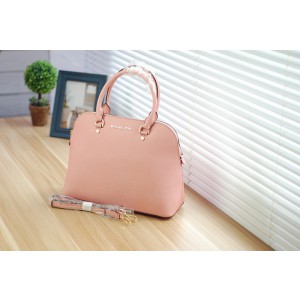 Michael Kors Shell Bags Medium Size Satchel Shrimp Pink (MK155)
