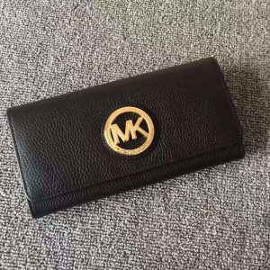 Michael Kors Tri-fold Wallet Black (MK372)