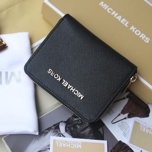 Michael Kors Short Wallets Black (MK126)