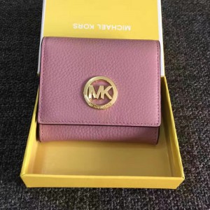 Michael Kors Short Clip Wallet Pink (MK355)