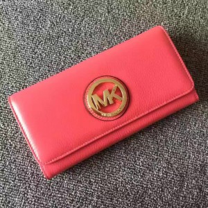Michael Kors Tri-fold Wallet Rose Red (MK376)