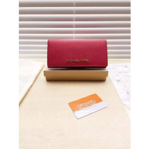 Michael Kors Long Suction Wallet Red (MK214)