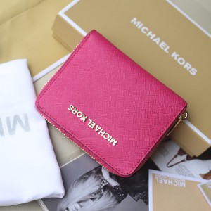 Michael Kors Short Wallets Rose Red (MK128)