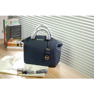 Michael Kors Dumpling Bag Satchel Sapphire Blue (MK151)