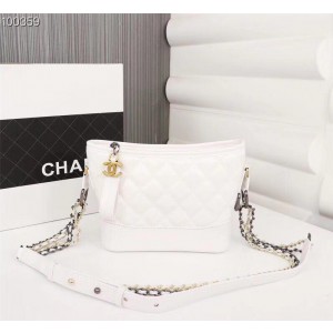 Chanel Gabrielle Small Hobo Bags CH061-White
