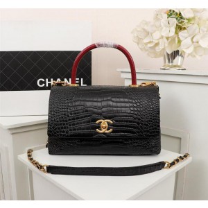 Chanel Top Handle Flap Bags CH109-Black