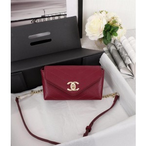 Chanel Mini Flap Bags CH117-Wine-Red