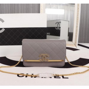 Chanel Small Flap Bags CH126-Grey