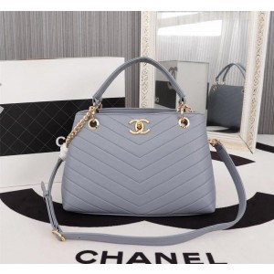 Chanel Top Handle Tote Bags CH127-Blue