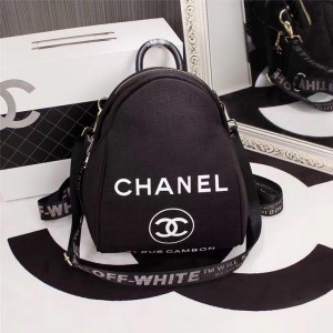 Chanel Top Handle Crossbody Backpacks CH134-Black