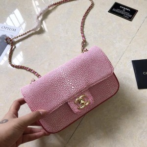 Chanel Small Classic Handbag CH146-Purple