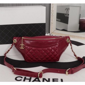 Chanel Crossbody Belt Bags CH160-Wine-Red
