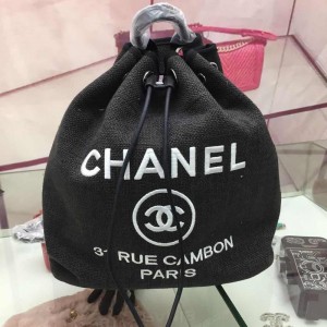 Chanel Bucket Backpacks CH163-Black
