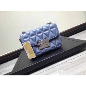 Michael Kors Shoulder Bags Blue Small (MK472)