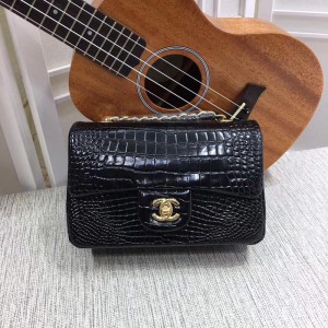 Chanel Small Classic Handbag CH030C-Black