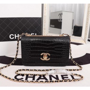 Chanel Wallet On Chain CH166-Black