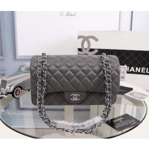 Chanel Double Flap Classic Handbag CH207-Grey