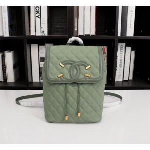 Chanel Top Handle Backpacks CH180-Green