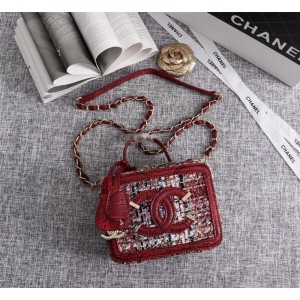 Chanel Crossbody Makeup Bags CH193-Red