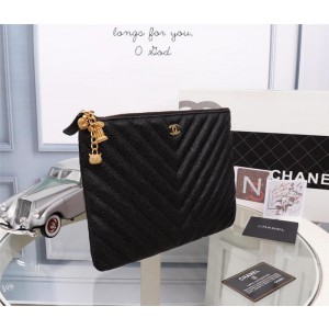 Chanel Pouches CH201-Black