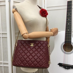 Chanel Shoulder Bags CH204-Wine-Red
