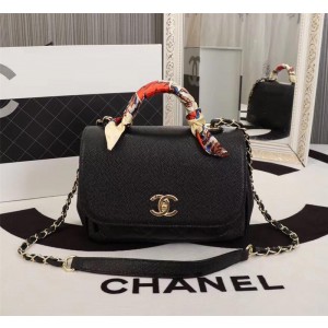 Chanel Top Handle Flap Bags CH210-Black