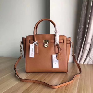 Michael Kors Lock Totes Brown (MK489)