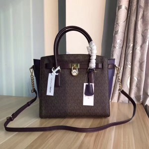Michael Kors Lock Totes Purple (MK491)