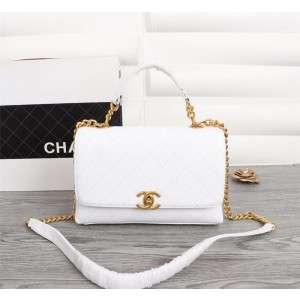 Chanel Top Handle Flap Bags CH003-White