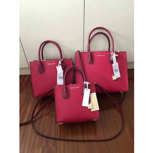 Michael Kors Totes Rose Red 3 Sizes (MK536)