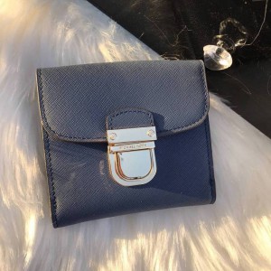 Michael Kors Lock Wallet Blue (MK584)