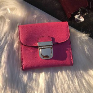 Michael Kors Lock Wallet Rose Red (MK585)