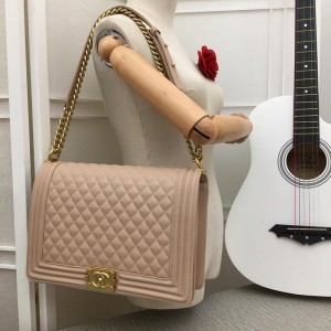 Chanel Large BOY CHANEL Handbag CH029-Pink