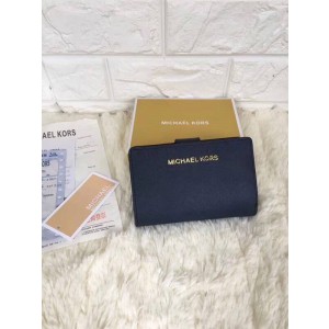 Michael Kors Folding Wallet Dark Blue (MK609)