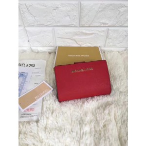 Michael Kors Folding Wallet Red (MK610)