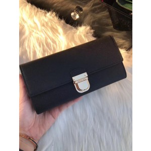 Michael Kors Lock Wallet Black (MK619)