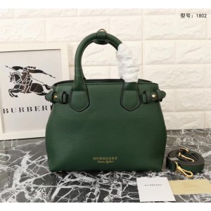 Burberry Tote Bag 1802 Green 27*20*12