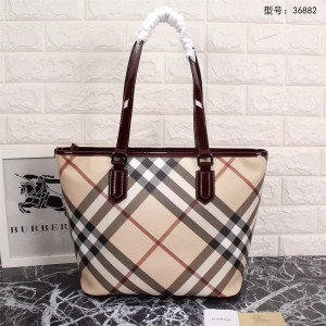 Burberry Tote Bag 36882 Wine Red 33*29*15