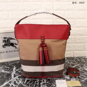Burberry Tote Bag 39829 Red 25*34*19